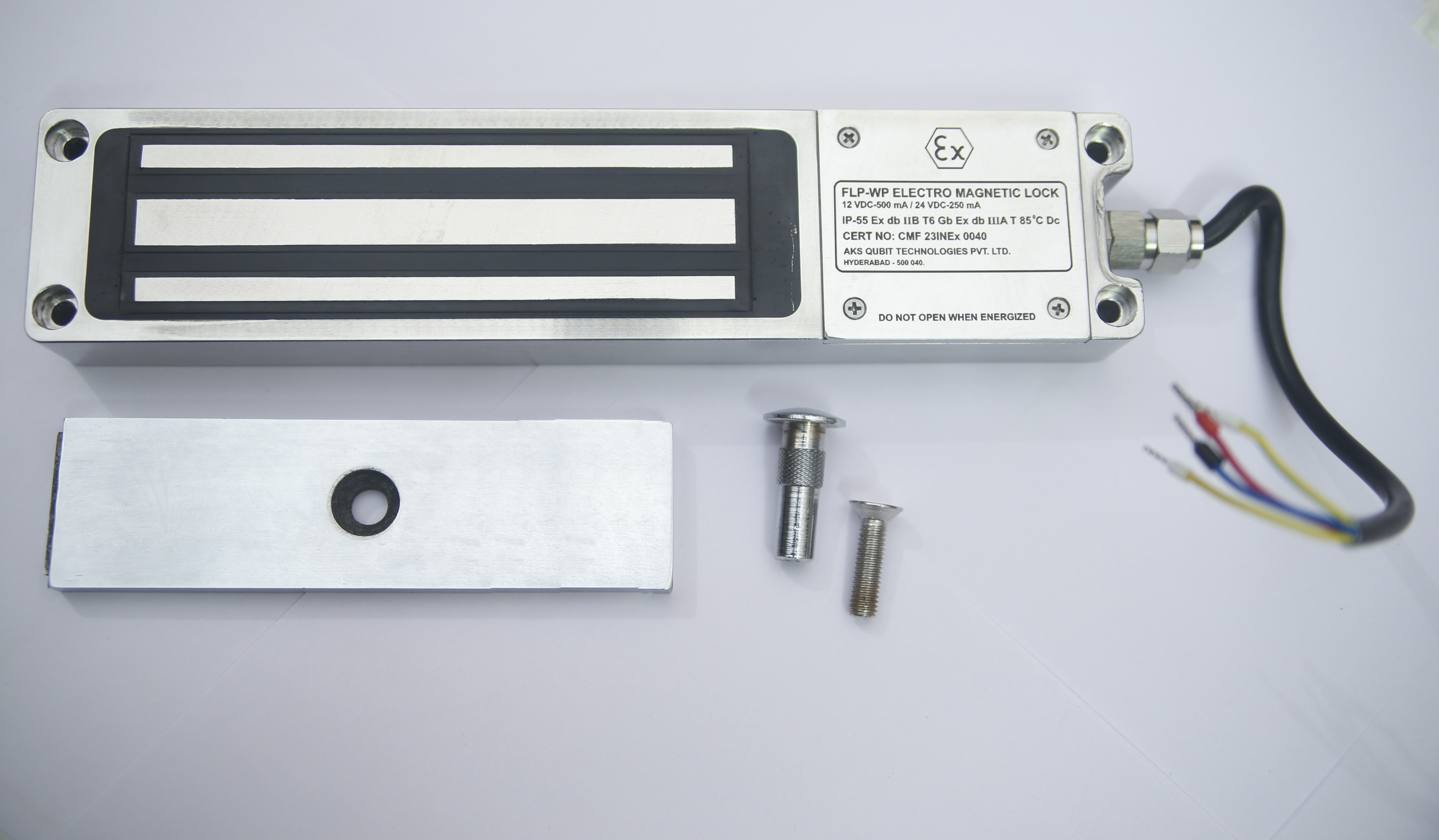 Explosion proof lock detail